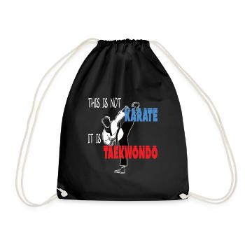 C’est le Taekwondo Cool Arts Martiaux Coréens - Sac de sport léger - noir - Devant