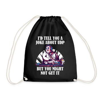 Cybersecurity - IT Security Computer Scientist - Drawstring Bag - black - Front