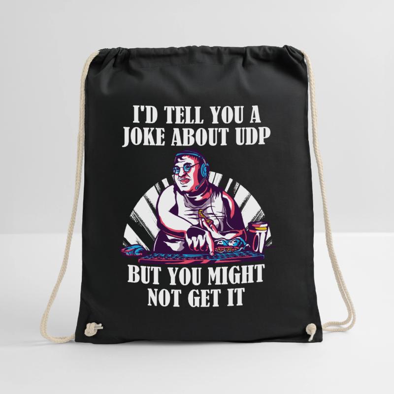 Cybersecurity - IT Security Computer Scientist Drawstring Bag