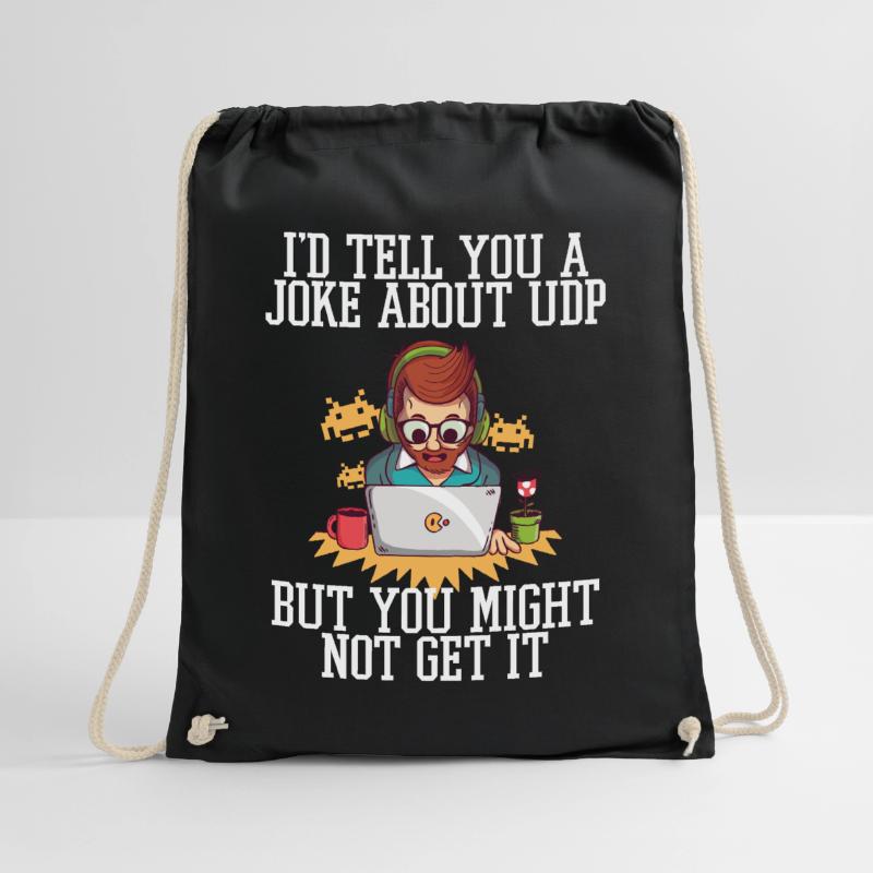Cybersecurity - IT Security Computer Scientist Drawstring Bag