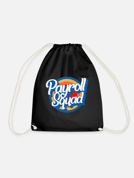 National Payroll Week Shirt, Payroll Squad Funny - Turnbeutel - Schwarz