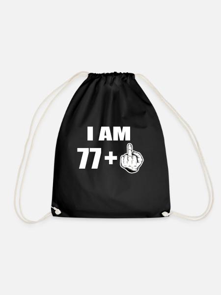 78e anniversaire - Sac de sport léger - noir