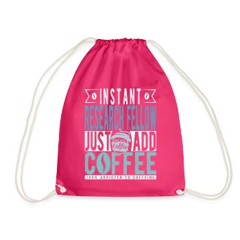 Assistant de recherche Café Dicton - Sac de sport léger - fuchsia - Devant
