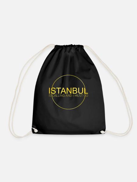istanbul - Turnbeutel - Schwarz