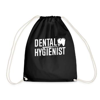 Hygiéniste dentaire Dentiste Équipe d’hygiène dentaire - Sac de sport léger - noir - Devant
