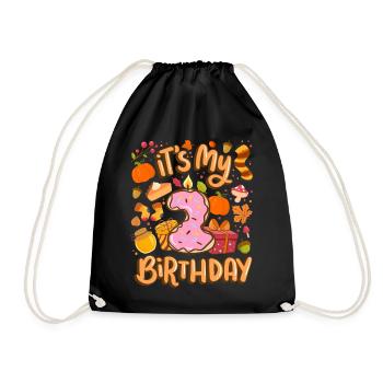 C’est mon automne 2 ans feuille d’érable automne automne - Sac de sport léger - noir - Devant