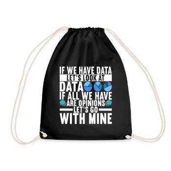 Analyste de données Data Scientist - Sac de sport léger - noir - Devant