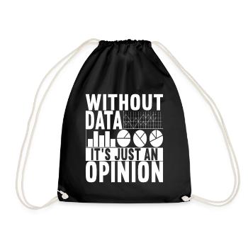 Analyste de données Data Scientist - Sac de sport léger - noir - Devant