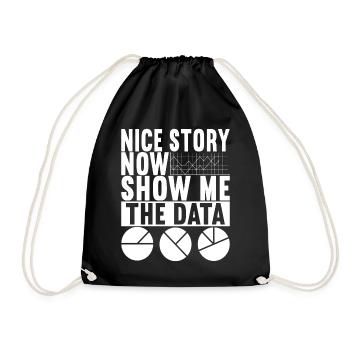 Analyste de données Data Scientist - Sac de sport léger - noir - Devant