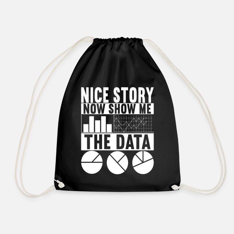 Data Scientist Data Analyst - Turnbeutel - Schwarz