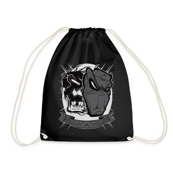Masque du diable - Sac de sport léger - noir - Devant