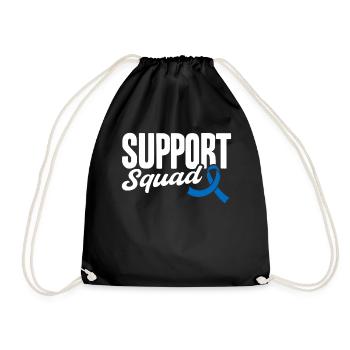 Équipe de soutien - Sac de sport léger - noir - Devant