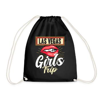 Las Vegas Girls Trip - Turnbeutel - Schwarz - Vorne
