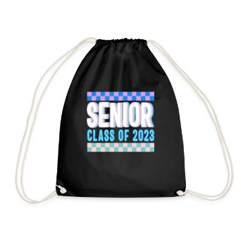 Abschlusshemd, Senior Class Of 2023 Geschenkende - Turnbeutel - Schwarz - Vorne