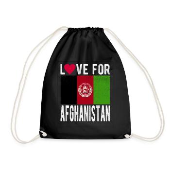 Souvenir de l’Afghanistan - Sac de sport léger - noir - Devant