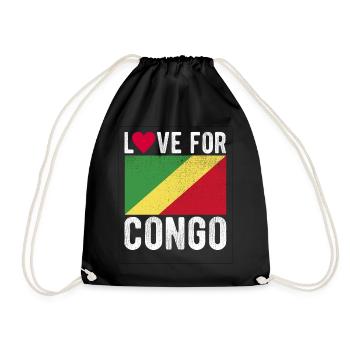 Congo Souvenir - Sac de sport léger - noir - Devant