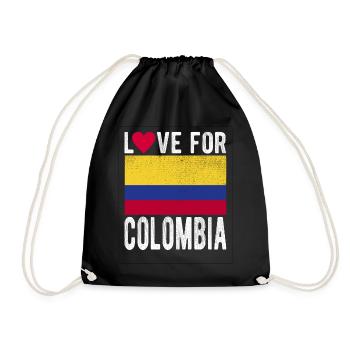 Colombie Souvenir - Sac de sport léger - noir - Devant