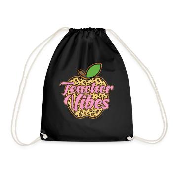 Cadeau Apple de l’enseignant - Sac de sport léger - noir - Devant