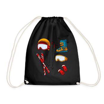 Accessoires de ski - Sac de sport léger - noir - Devant
