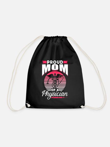 Fière maman d’un médecin médecin médecin médecin - Sac de sport léger - noir