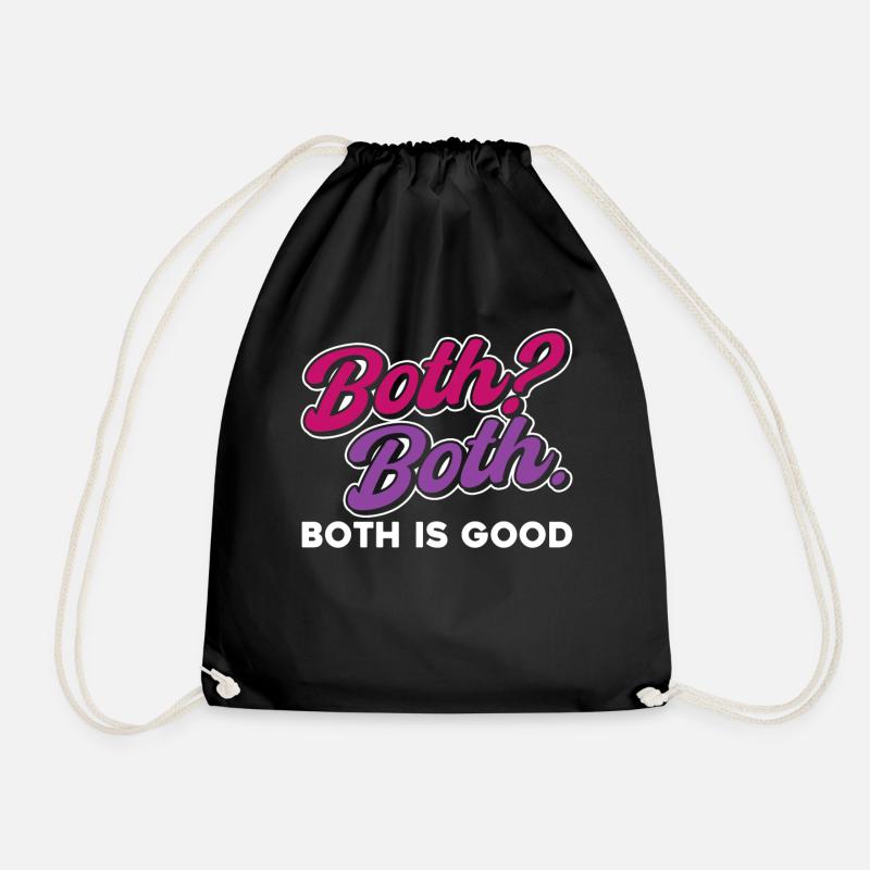 Bi Pride Bisexual - Turnbeutel - Schwarz