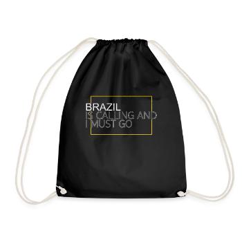 Citation Brésil - Sac de sport léger - noir - Devant