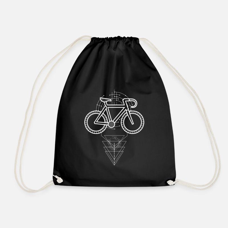 Fahrrad Polygon - Turnbeutel - Schwarz