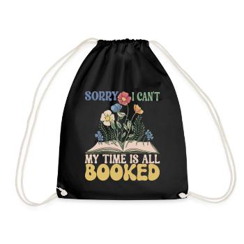 Lire des livres Rat de bibliothèque - Sac de sport léger - noir - Devant