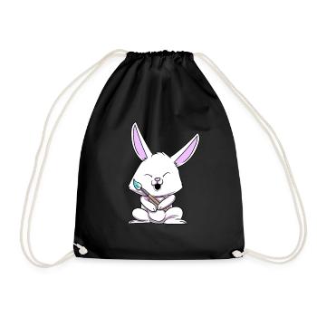 Easter Easter - Drawstring Bag - black - Front
