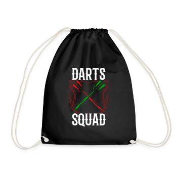 Darts Team Darts Club Darts Team - Drawstring Bag - black - Front