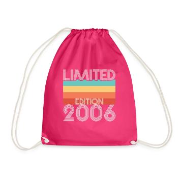Limited Edition Retro 2006 - Turnbeutel - Fuchsia - Vorne