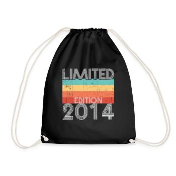 Limited Edition Retro 2014 - Drawstring Bag - black - Front