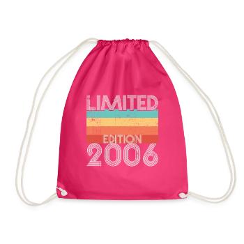 Limited Edition Retro 2006 - Turnbeutel - Fuchsia - Vorne