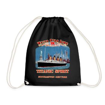 TITANIC SPIRIT Kreation Louis RUNEMBERG © Adagp - Turnbeutel - Schwarz - Vorne