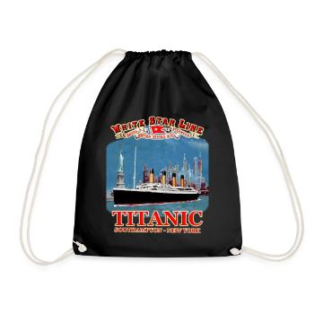 TITANIC Kreation Louis RUNEMBERG © Adagp - Turnbeutel - Schwarz - Vorne