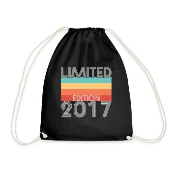 Limited Edition Retro 2017 - Turnbeutel - Schwarz - Vorne