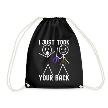 Jiu-Jitsu brésilien BJJ Grappling - Sac de sport léger - noir - Devant