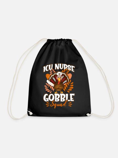 Ice Nurse Gobble Squad - Turnbeutel - Schwarz