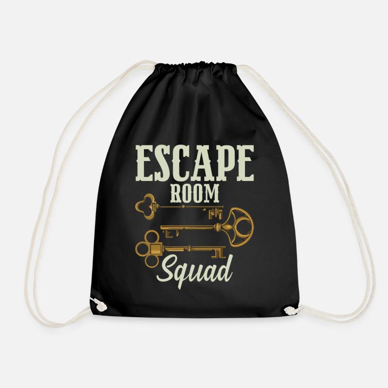 Escouade de la salle d’évasion - Sac de sport léger - noir