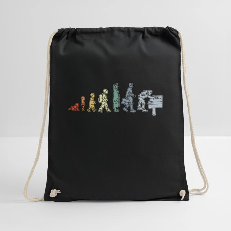 Pool Evolution Drawstring Bag