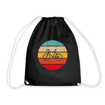 Vélo Rétro - Sac de sport léger - noir - Devant