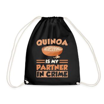 Dicton du quinoa - Sac de sport léger - noir - Devant
