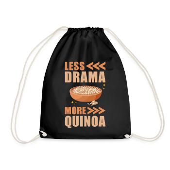 Dicton du quinoa - Sac de sport léger - noir - Devant