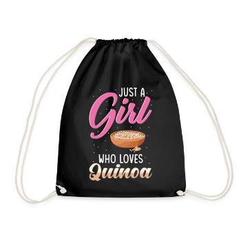 Dicton du quinoa - Sac de sport léger - noir - Devant