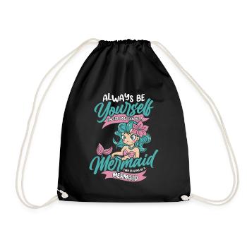 Mermaid Fable Mermaids Contes de fées - Sac de sport léger - noir - Devant