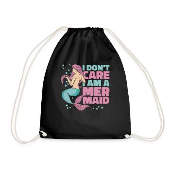 Mermaid Fable Mermaids Contes de fées - Sac de sport léger - noir - Devant