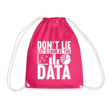 Data Scientist Data Analyst - Turnbeutel - Fuchsia - Vorne