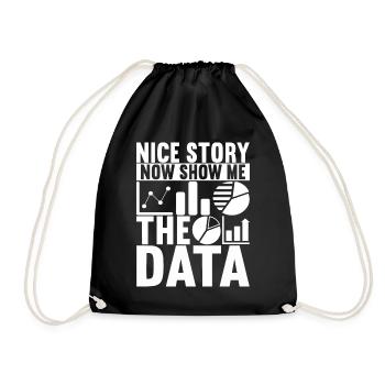 Analyste de données Data Scientist - Sac de sport léger - noir - Devant