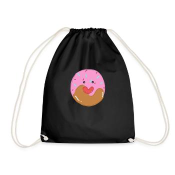 Kawaii Candy - Turnbeutel - Schwarz - Vorne