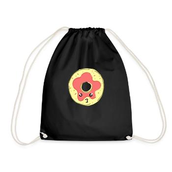 Kawaii Candy - Turnbeutel - Schwarz - Vorne